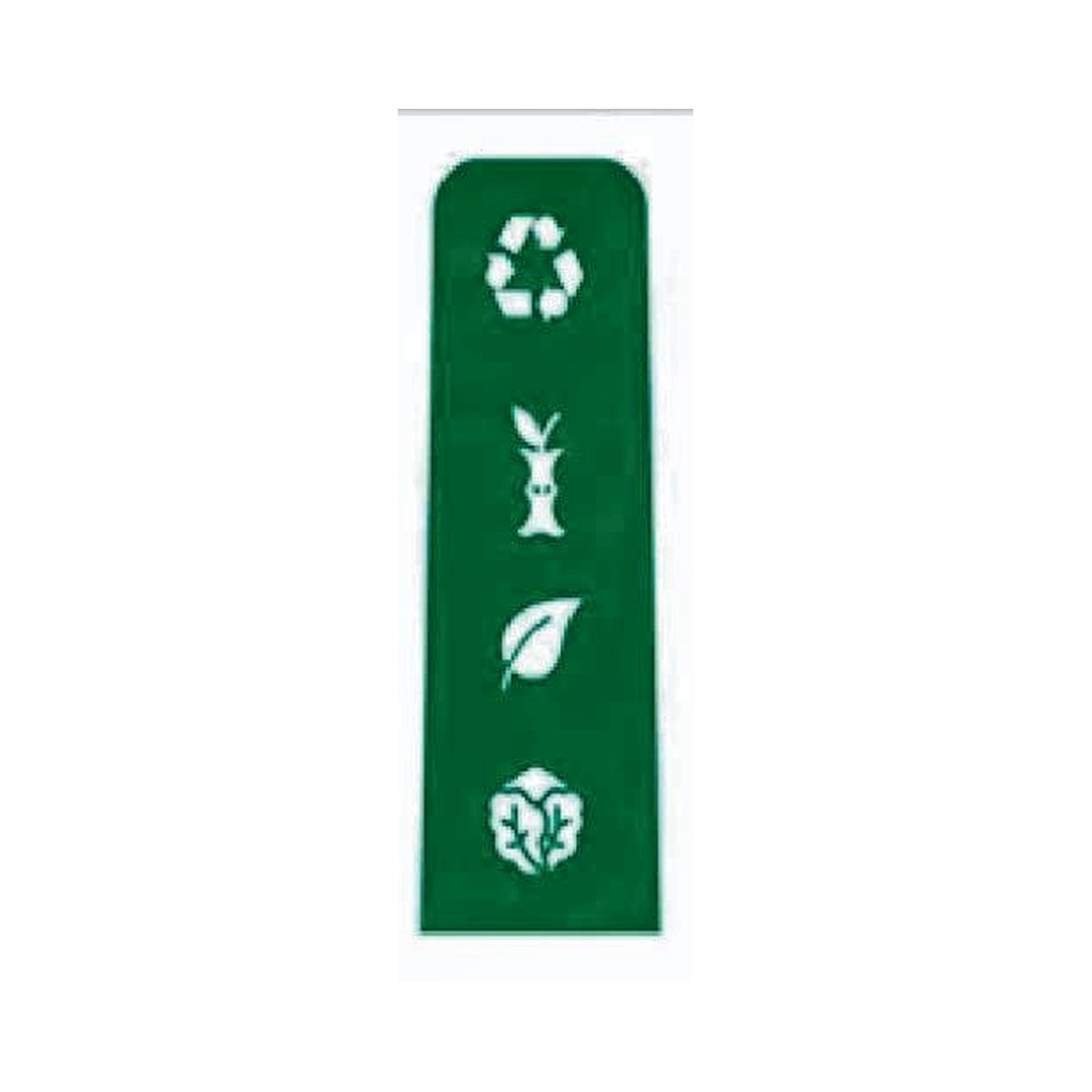 KIT ETIQUETAS PARA ESTACION DE RECICLAJE SLIM JIM - 2148347 | DismelLtda